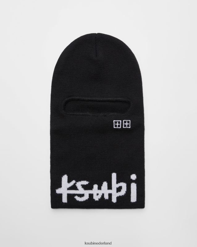 Ksubi unisex inkognito bivakmuts XT0TV199 accessoires zwart wit