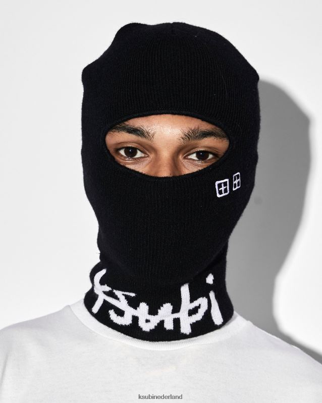 Ksubi unisex inkognito bivakmuts XT0TV199 accessoires zwart wit