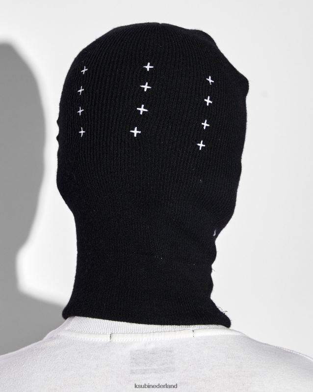 Ksubi unisex inkognito bivakmuts XT0TV199 accessoires zwart wit