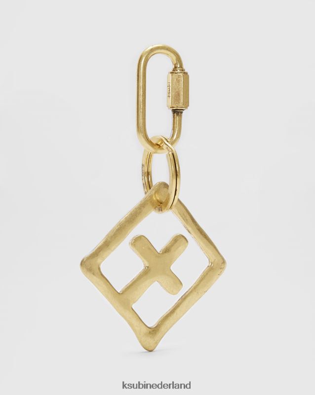 Ksubi unisex 1999 sleutelhanger XT0TV222 accessoires antiek brons