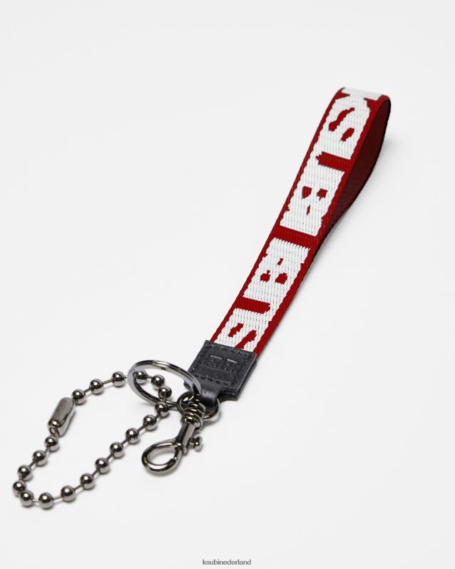 Ksubi unisex klinger sleutelhanger XT0TV510 accessoires rood