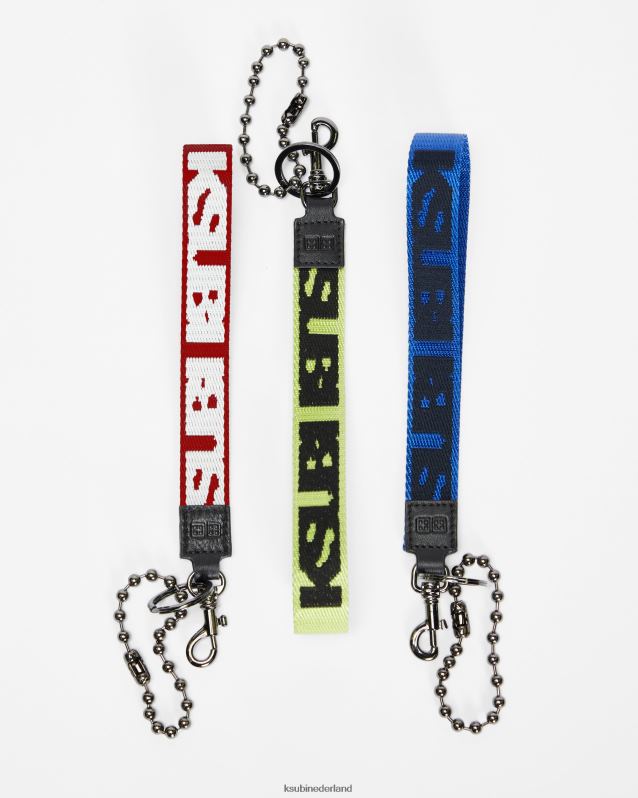 Ksubi unisex klinger sleutelhanger XT0TV510 accessoires rood