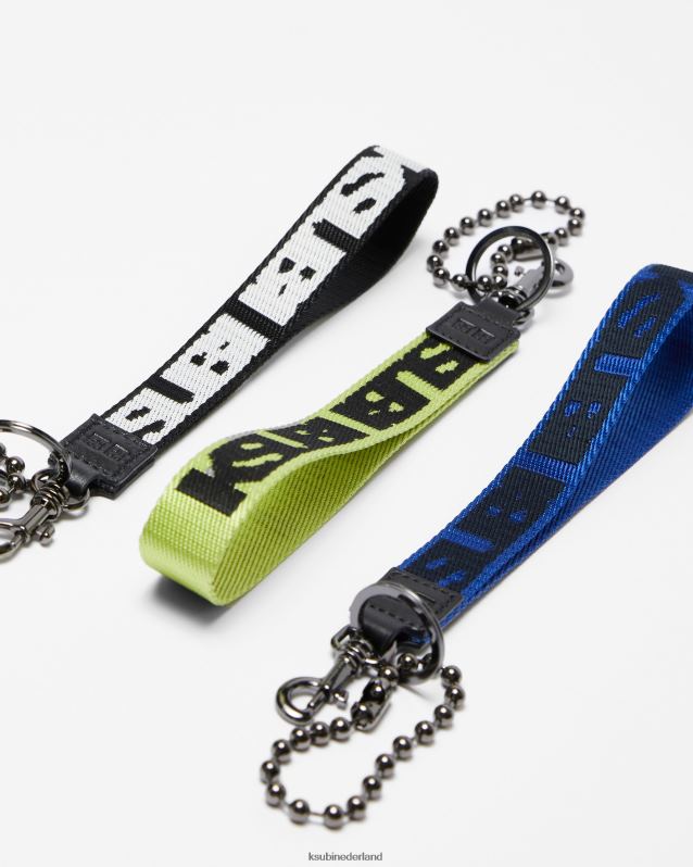 Ksubi unisex klinger sleutelhanger neon XT0TV221 accessoires groente