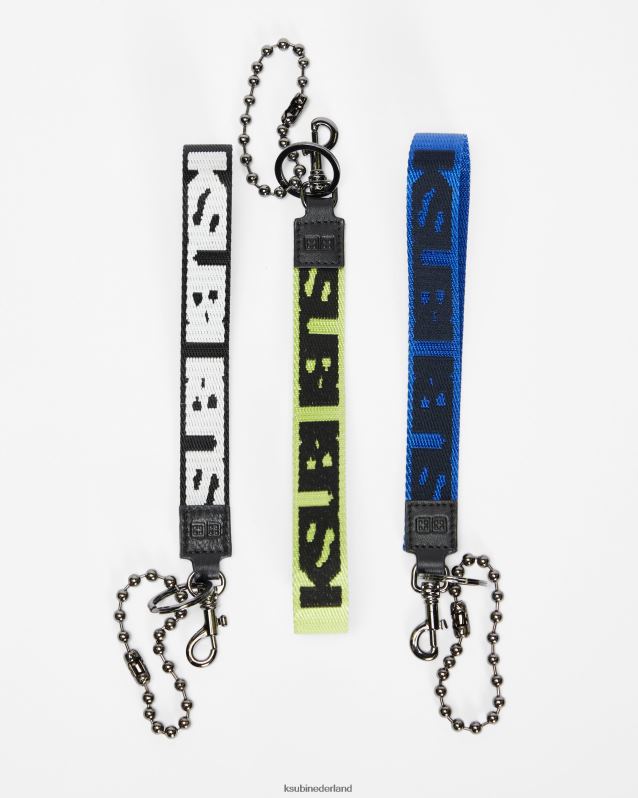 Ksubi unisex klinger sleutelhanger neon XT0TV221 accessoires groente