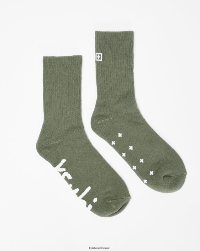 Ksubi unisex ksokken XT0TV236 accessoires kaki/wit