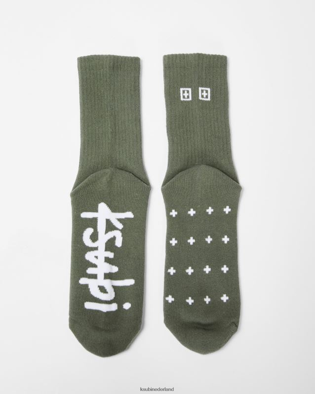 Ksubi unisex ksokken XT0TV236 accessoires kaki/wit