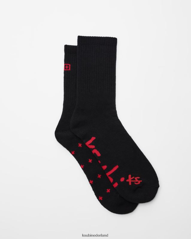 Ksubi unisex ksokken XT0TV261 accessoires zwart