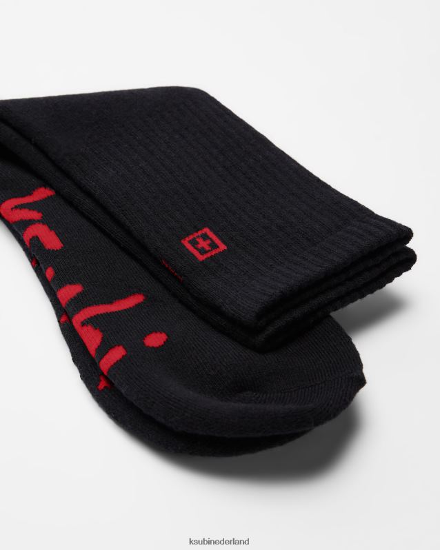 Ksubi unisex ksokken XT0TV261 accessoires zwart