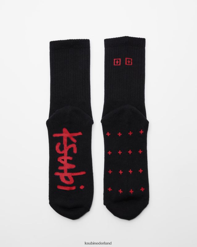 Ksubi unisex ksokken XT0TV261 accessoires zwart
