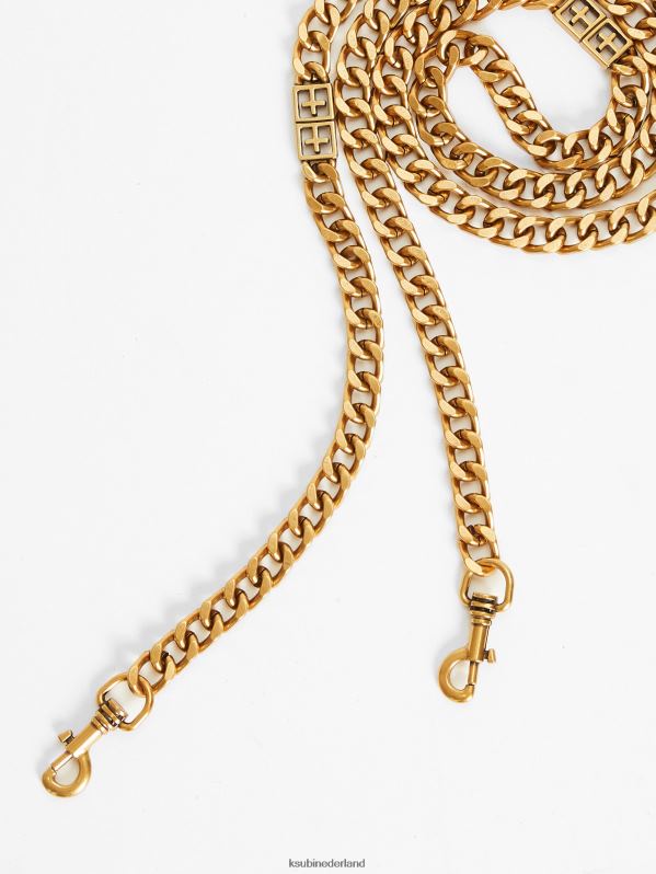 Ksubi unisex Kenmerkende ketting uit 1999 XT0TV232 accessoires antiek brons