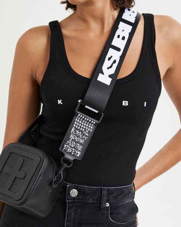 Ksubi unisex zachte band XT0TV231 accessoires zwart wit