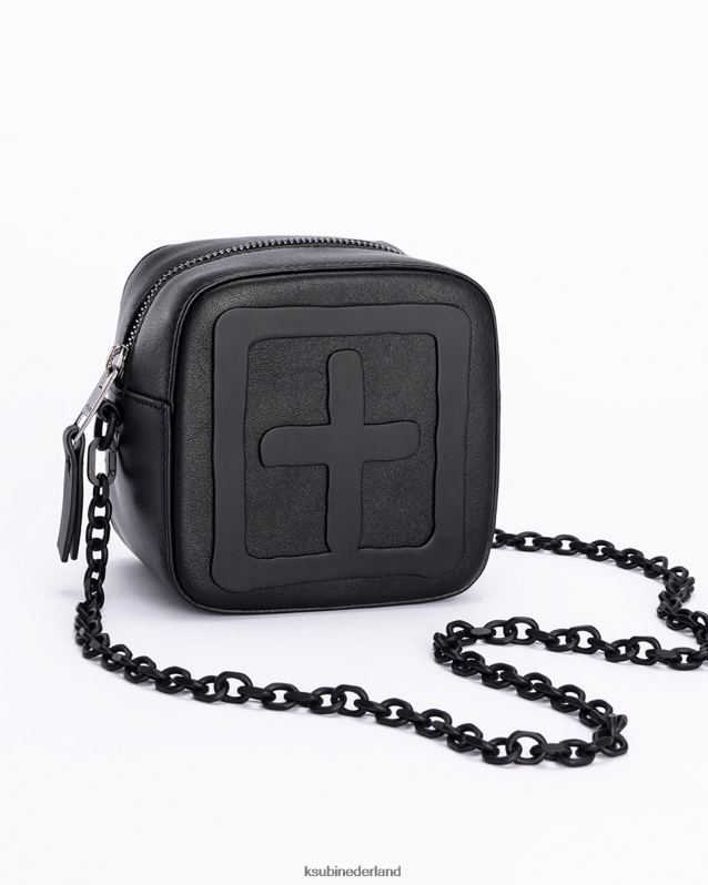 Ksubi unisex Kube mini-tas XT0TV184 accessoires zwart