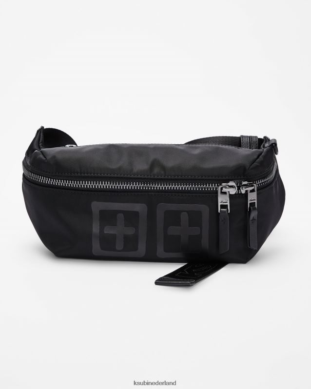 Ksubi unisex nylon opbergzakje XT0TV213 accessoires zwart