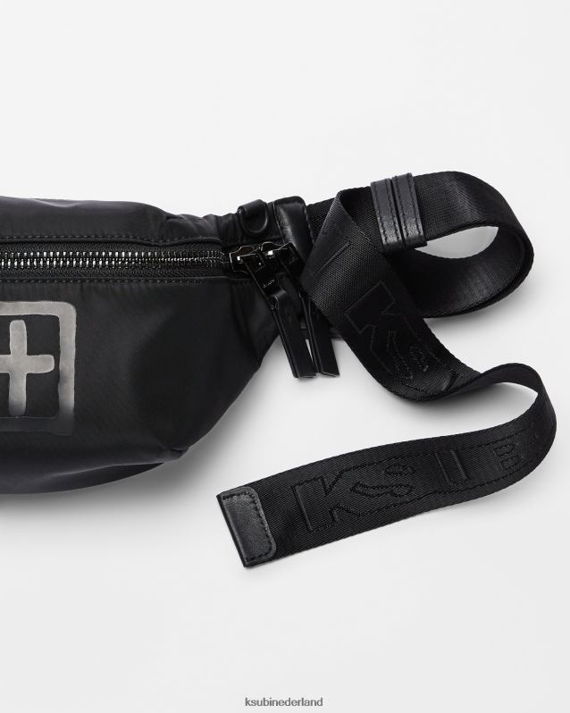 Ksubi unisex nylon opbergzakje XT0TV213 accessoires zwart