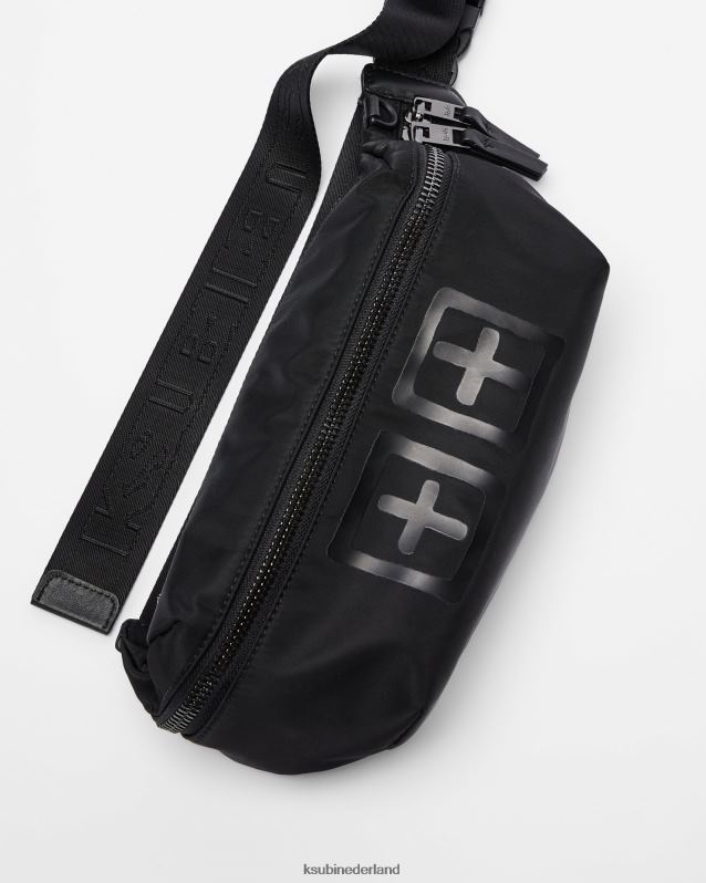 Ksubi unisex nylon opbergzakje XT0TV213 accessoires zwart
