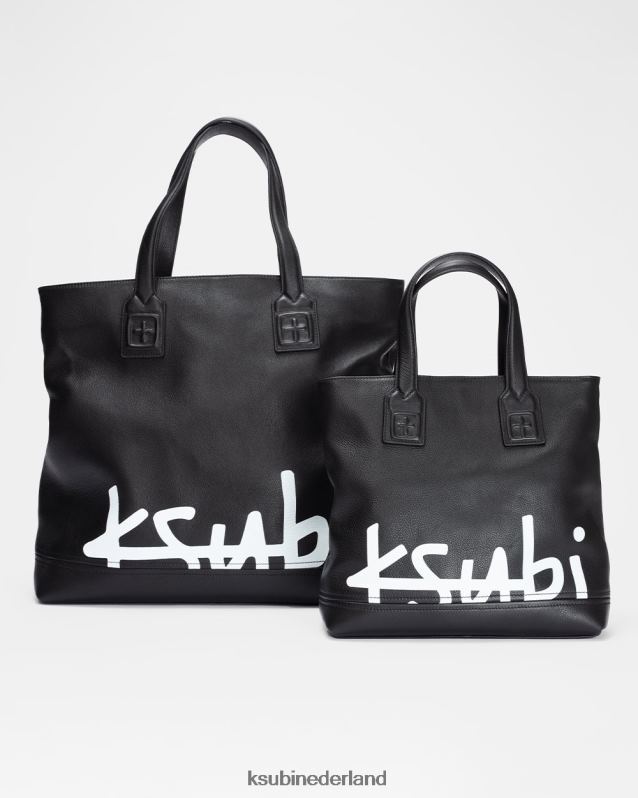 Ksubi unisex verzameltas XT0TV242 accessoires zwart wit