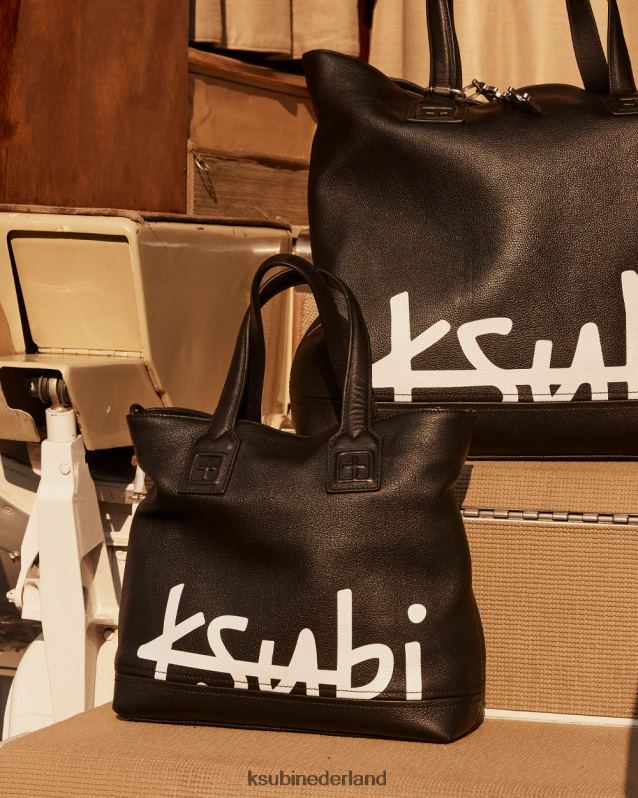 Ksubi unisex verzameltas XT0TV242 accessoires zwart wit