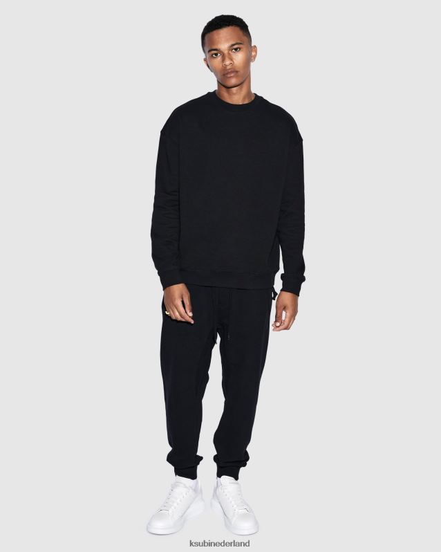 Ksubi mannelijk 4 x 4 trac XT0TV331 kleding pikzwart