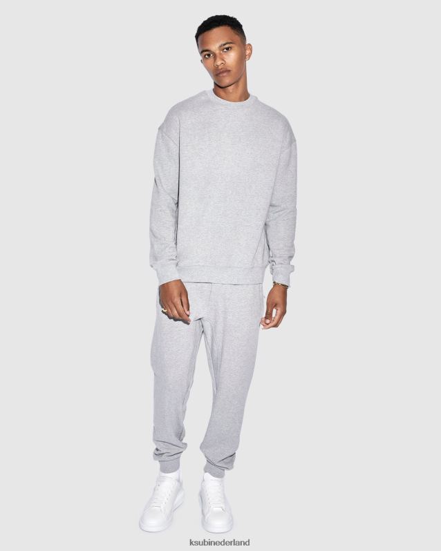 Ksubi mannelijk 4 x 4 trac XT0TV402 kleding grijs
