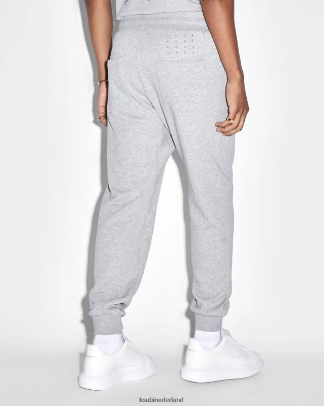Ksubi mannelijk 4 x 4 trac XT0TV402 kleding grijs