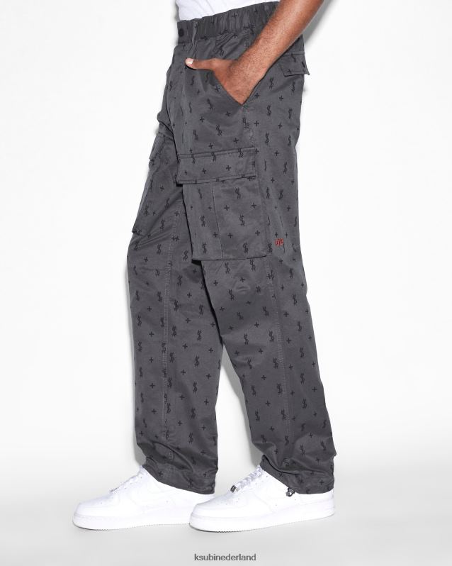 Ksubi mannelijk allstar voortvluchtige vracht XT0TV335 kleding khaki