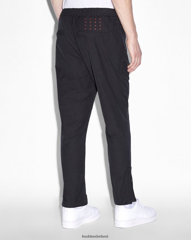 Ksubi mannelijk axioma broek XT0TV324 kleding zwart