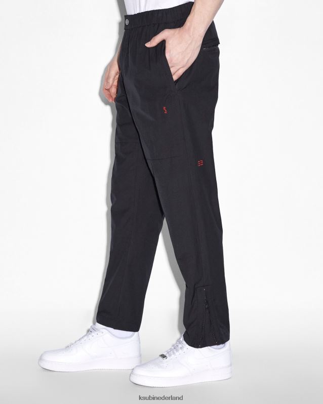 Ksubi mannelijk axioma broek XT0TV324 kleding zwart