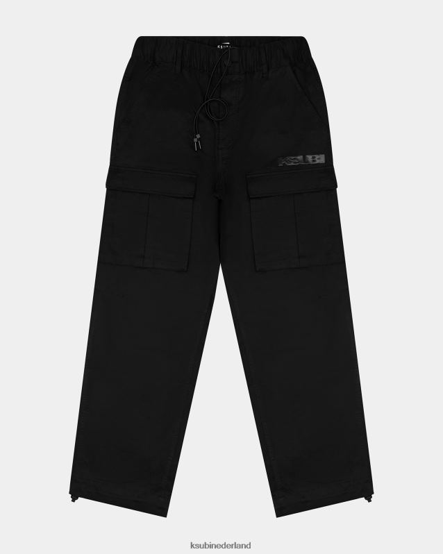 Ksubi mannelijk snellere voortvluchtige lading XT0TV407 kleding zwart