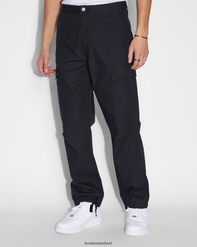 Ksubi mannelijk voortvluchtige cargobroek XT0TV487 kleding zwart