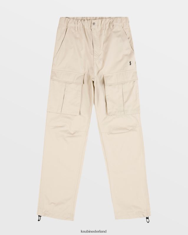 Ksubi mannelijk voortvluchtige cargobroek XT0TV495 kleding wit