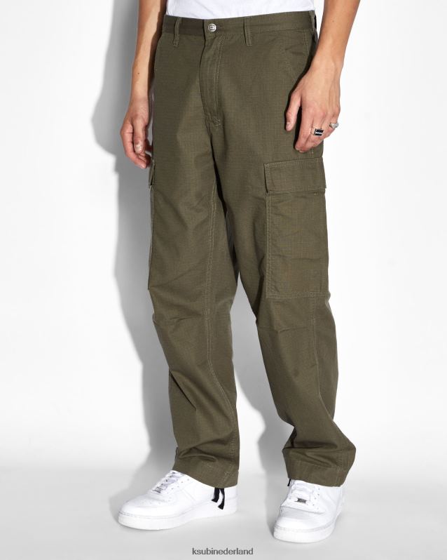 Ksubi mannelijk voortvluchtige cargobroek XT0TV499 kleding groente
