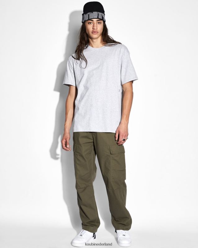 Ksubi mannelijk voortvluchtige cargobroek XT0TV499 kleding groente