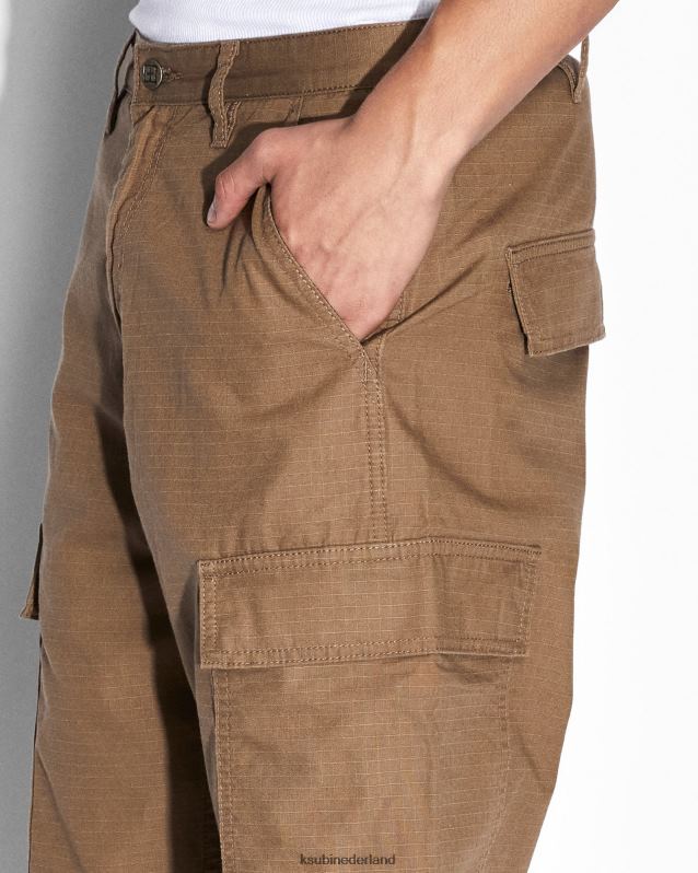 Ksubi mannelijk voortvluchtige cargobroek XT0TV507 kleding donkere tint