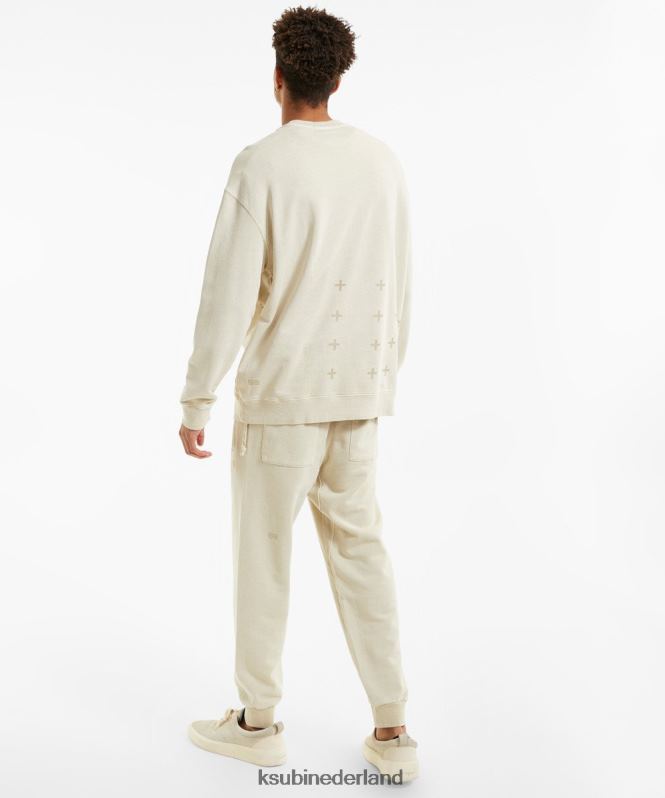 Ksubi mannelijk 4 x 4 grote bemanning XT0TV431 kleding woestijn bruin