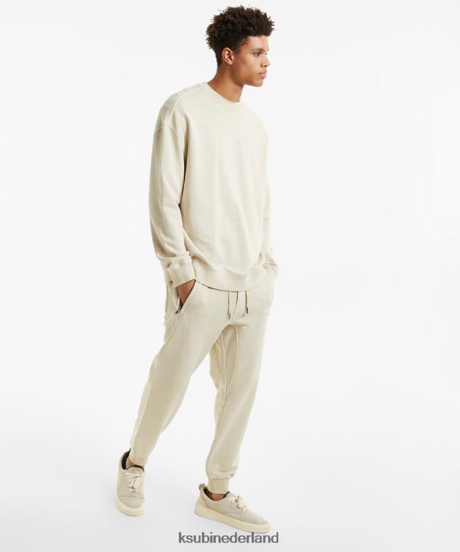 Ksubi mannelijk 4 x 4 grote bemanning XT0TV431 kleding woestijn bruin