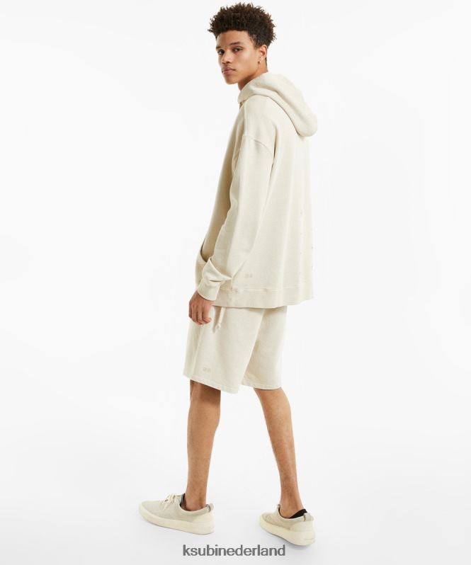 Ksubi mannelijk 4 x 4 grote hoodie XT0TV452 kleding woestijn bruin