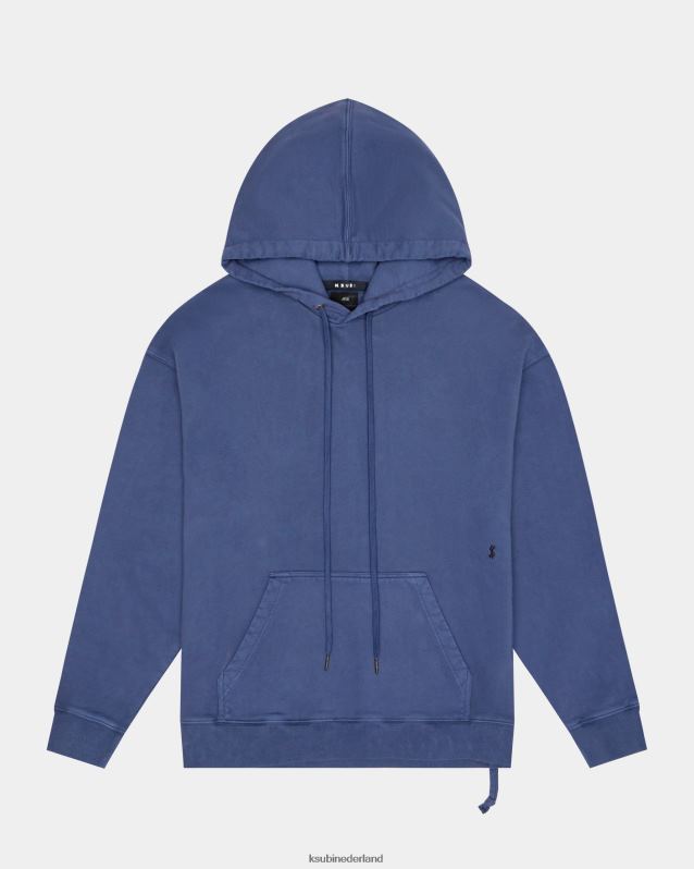 Ksubi mannelijk 4x4 biggie hoodie diep XT0TV422 kleding Diepblauw
