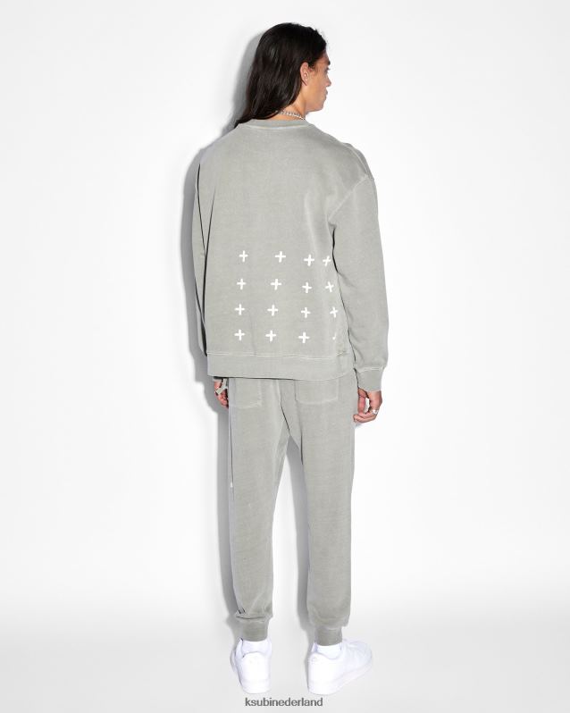 Ksubi mannelijk 4x4 grote bemanning XT0TV428 kleding binnenland
