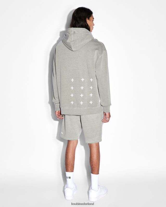 Ksubi mannelijk 4x4 grote hoodie XT0TV417 kleding binnenland