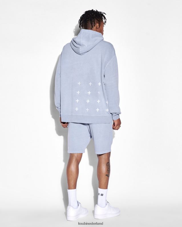 Ksubi mannelijk 4x4 grote hoodie storm XT0TV445 kleding paars
