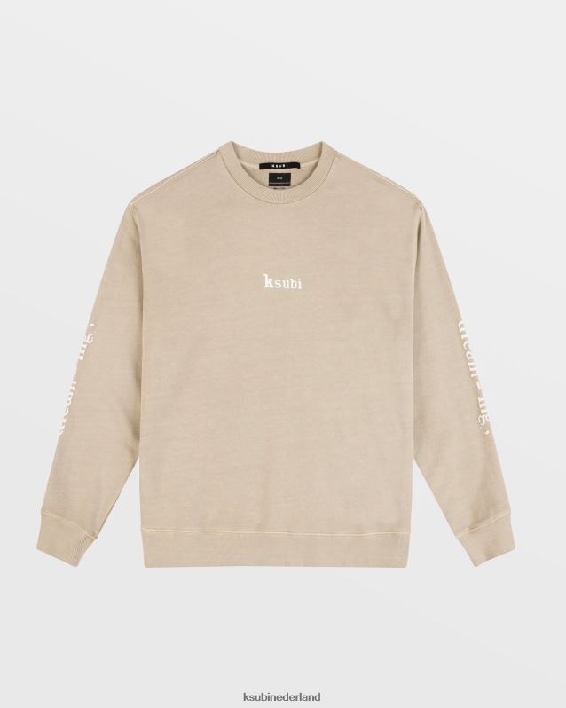 Ksubi mannelijk dromende grote bemanning XT0TV470 kleding binnenland