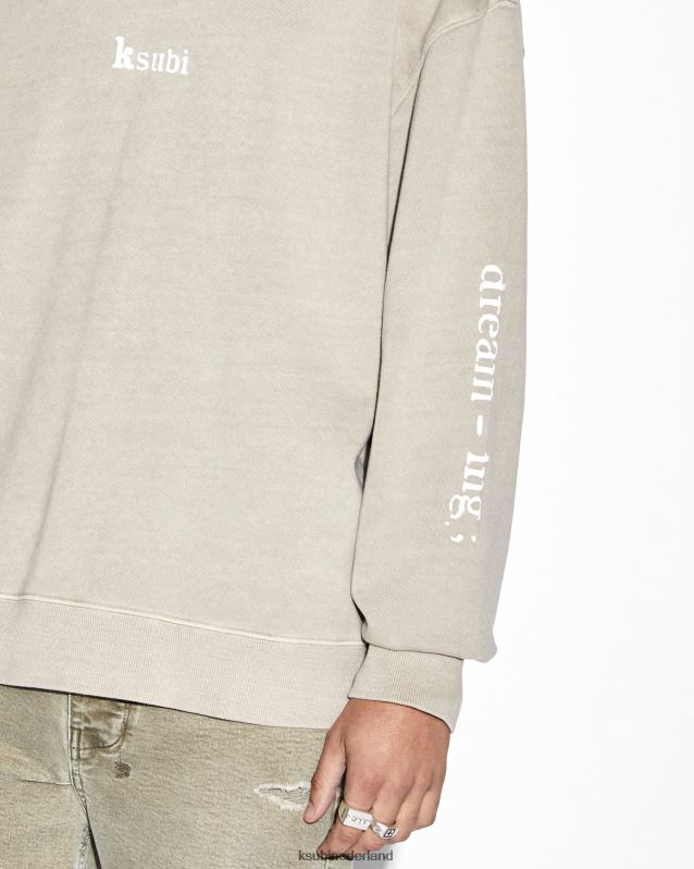 Ksubi mannelijk dromende grote bemanning XT0TV470 kleding binnenland
