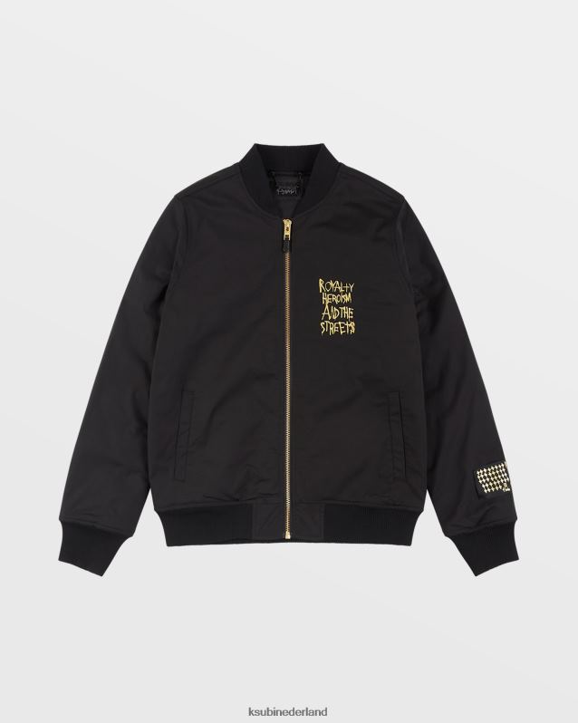 Ksubi mannelijk 23 bomberjack XT0TV187 kleding pikzwart