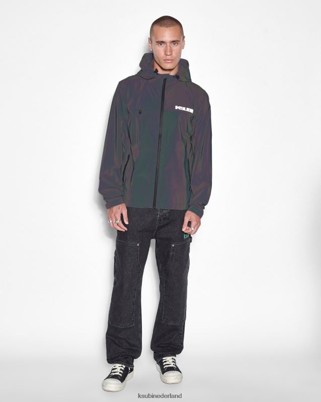 Ksubi mannelijk alltime spuitjasje XT0TV503 kleding zwart