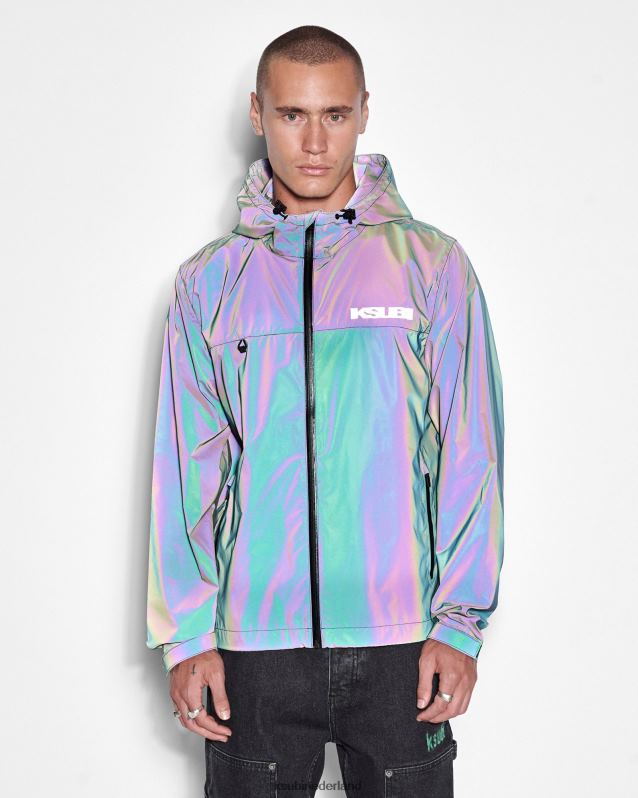 Ksubi mannelijk alltime spuitjasje XT0TV503 kleding zwart