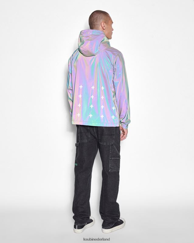 Ksubi mannelijk alltime spuitjasje XT0TV503 kleding zwart