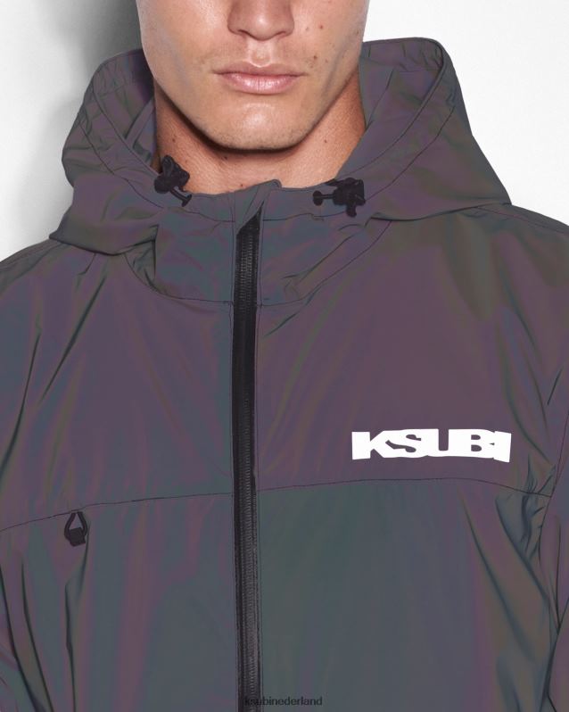 Ksubi mannelijk alltime spuitjasje XT0TV503 kleding zwart