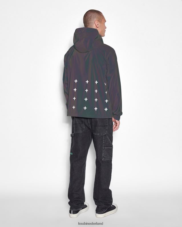 Ksubi mannelijk alltime spuitjasje XT0TV503 kleding zwart