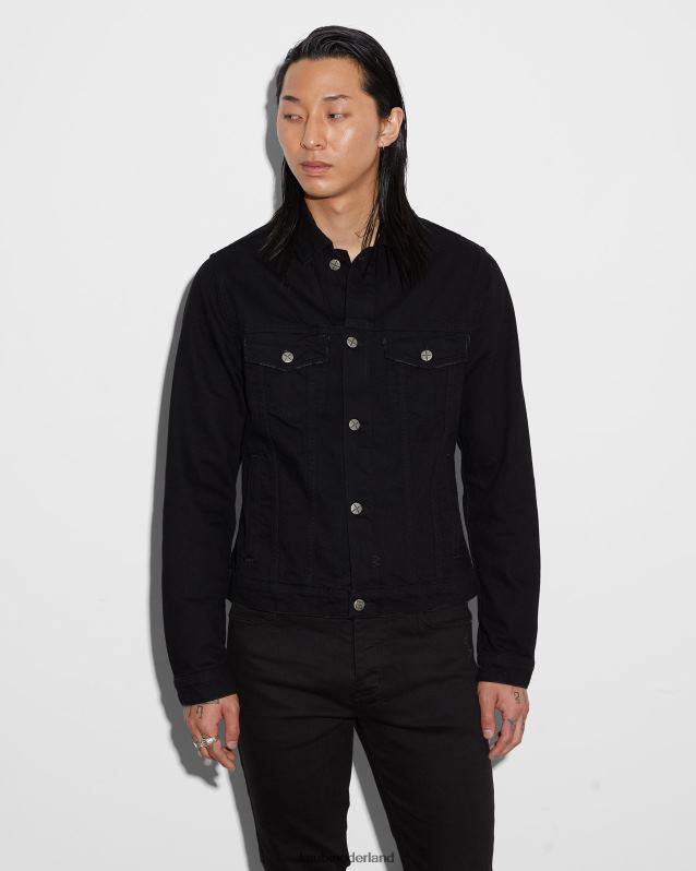Ksubi mannelijk klassiek jasje XT0TV429 kleding zwart