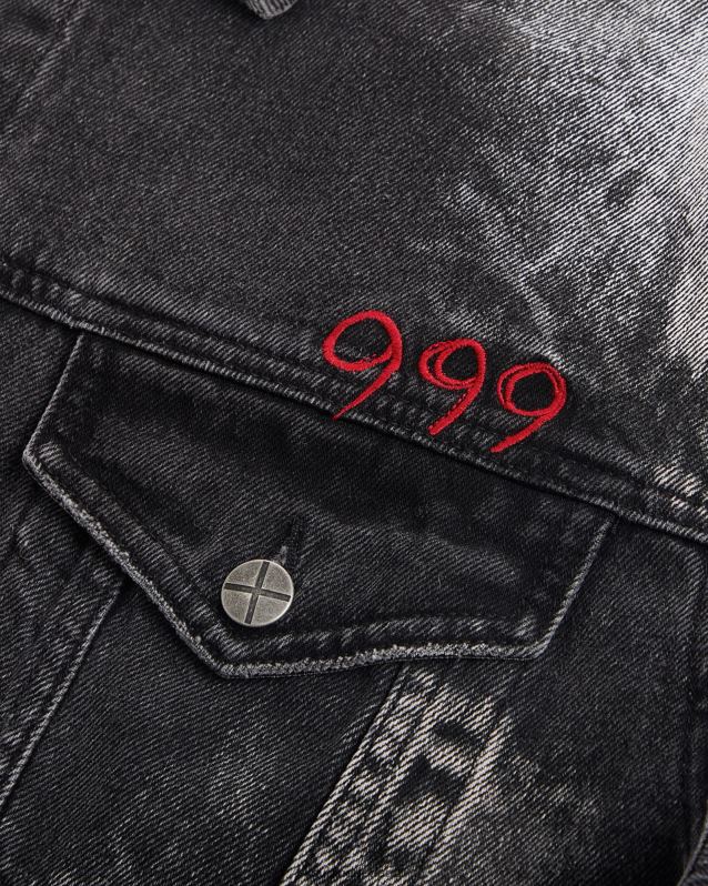Ksubi mannelijk oh g jas XT0TV191 kleding zwart